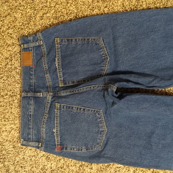 BDG medium dark blue 90's Bootcut high rise jeans - Picture 11 of 12